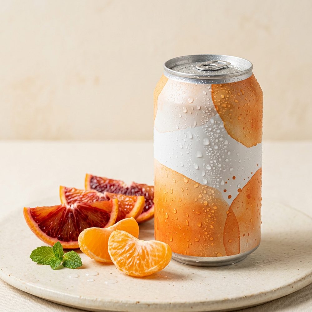Spindrift Blood Orange Tangerine — Wholesome 360 healthy catering Chicago