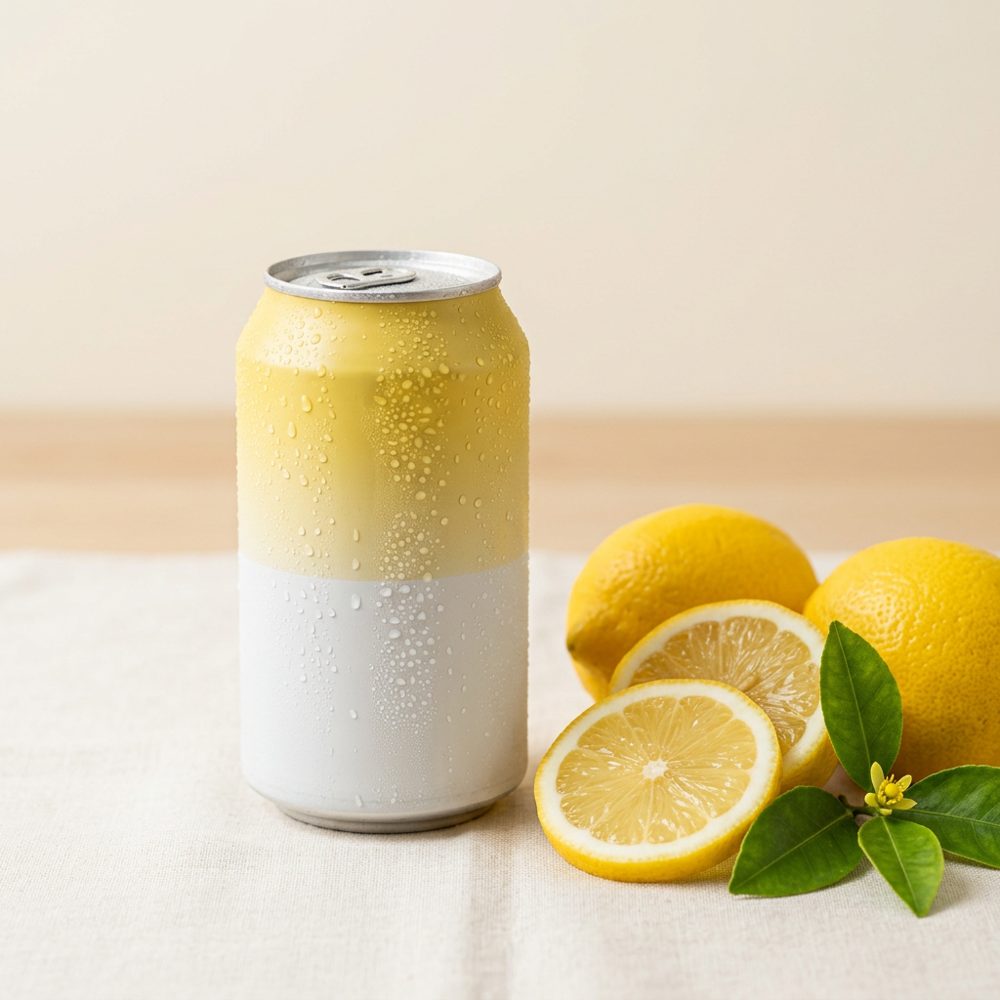 Spindrift Lemon Sparkling Water — Wholesome 360 healthy catering Chicago