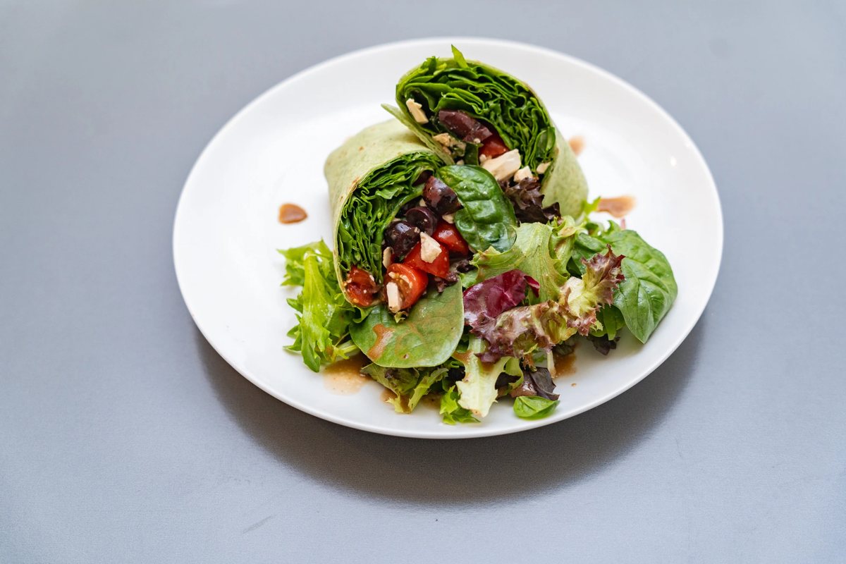 Greek Wrap — healthy salad wraps Chicago